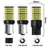 2 PCS P21W 1156 BA15S 1157 BAY15D 7443 LED Bulbs Canbus 12V 7000K Super Bright White Car Tail Back Parking Brake Parking Lamps