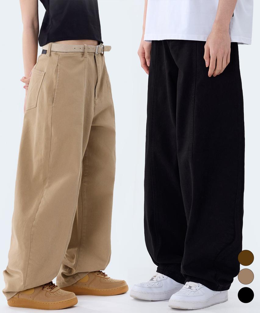 Yosemiti Curved Balloon Cotton Pants Ylp-6Y04
