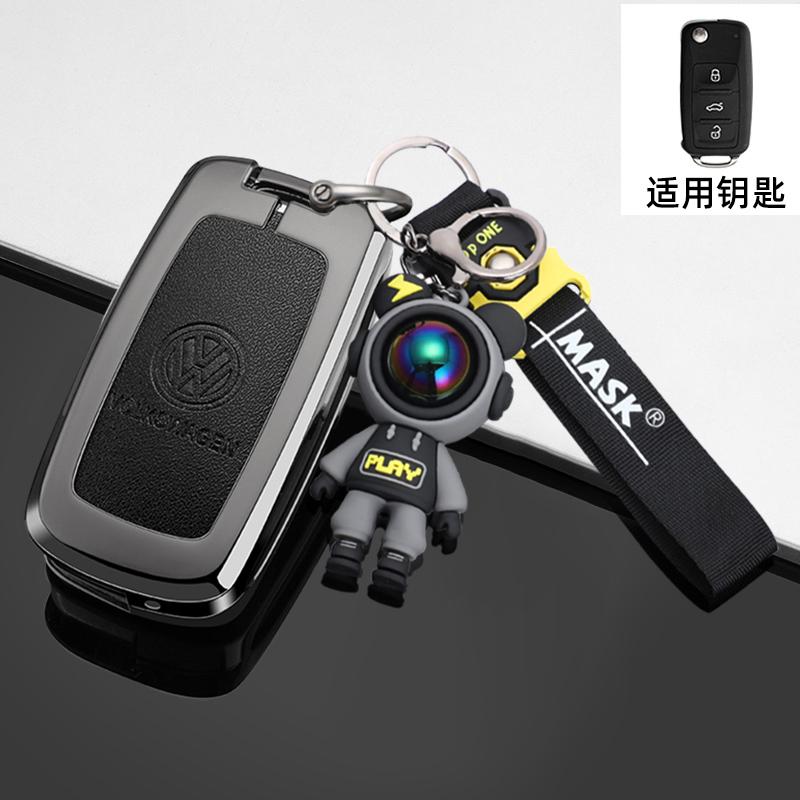 For VOLKSWAGEN VW Car Key Case Cover Shell For Volkswagen VW Polo Golf Passat Tiguan Beetle Caddy T5 Up Eos Skoda Octavia Seat L