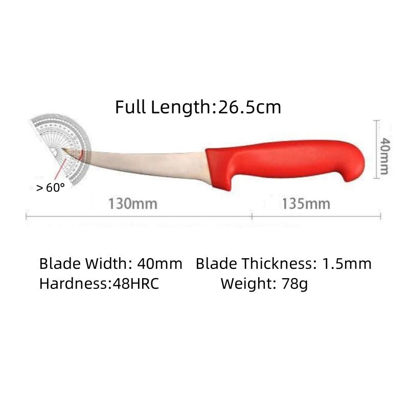 2 teile/satz Professionelle Ausbeinmesser Küchenmesser Fleischerbeil Edelstahl Kochmesser Kochmesser Obstmesser Küchenbedarf