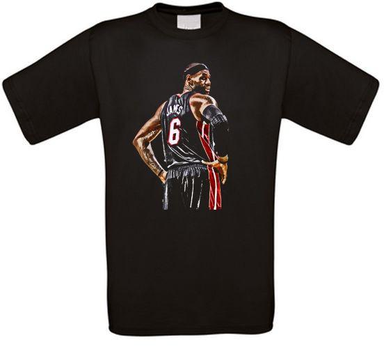 James Miami Basketball T-Shirt XXXXL