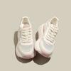 Mesh platform fashion Forrest Gump shoes women's 2025 spring new lightweight little white shoes versatile casual sports dad shoes