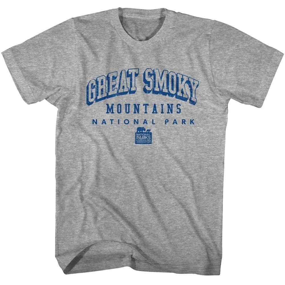 Great Smoky Mountains National Park Varsity Men s T Shirt 2XL