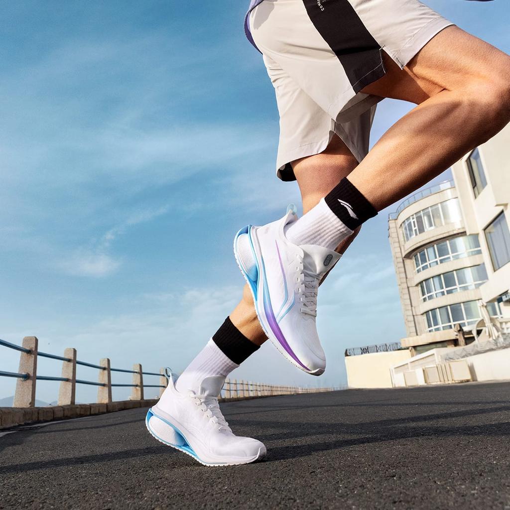 Li Ning WuShi 5S 3.0 Textil, TPU-Dämpfung Rutschfest Abriebfest Atmungsaktiv Unterstützung Niedriger Schaft Freizeit ARST001-1