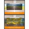 High-Transparent Anti Glare Sunshades Adjustable Night Driving Shield  Eye Protection