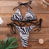 Sexy Brasilianischer Tanga Bikini Mujer Bademode Frauen Bandage Leopard Badeanzug Micro Bikini Set Sommer Bademode Badeanzug