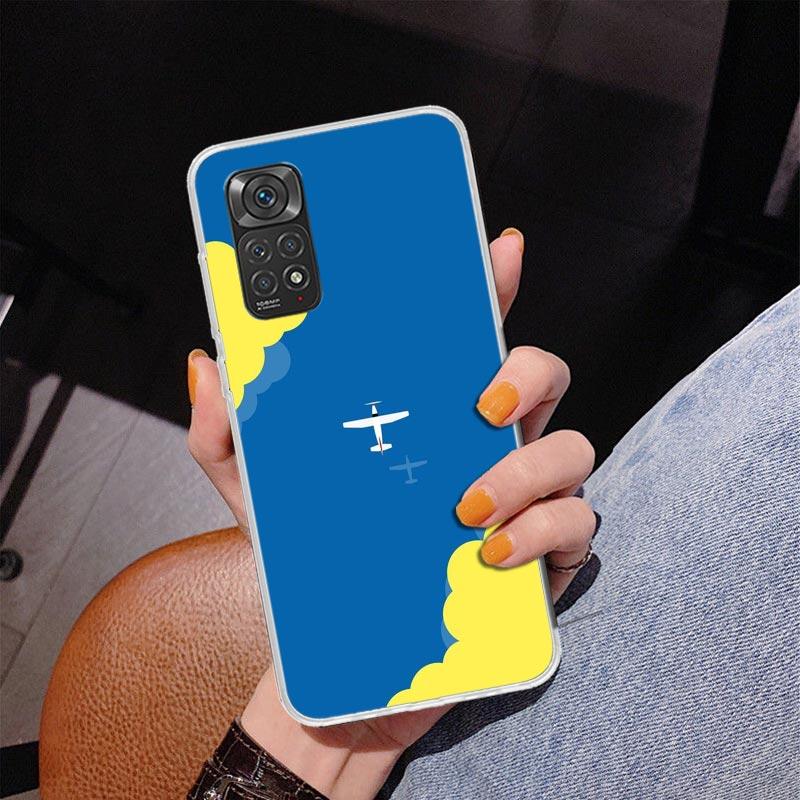 Paper Plane Airplane Fly Phnoe Case for Phnoe Case for Xiaomi Redmi Note 15 14 14S 13 Pro Plus 12 12S 11S 11E 10S 10 11T 5G Uniq