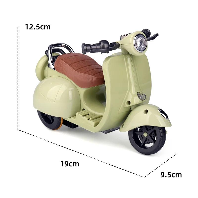 Mini-Elektromotorrad-Spielzeug für Haustiere, z. B. für Kätzchen und Hamster, mit Stunt-Rotations-Scooter, Lichtern und Musik, auch geeignet für Chinchillas und Kaninchen.