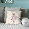Capa de almofada de desenho animado Cool P-Polo B-BearS Capa de Almofada Capas de Almofada Macias para Decoração de Sofá de Casa de Campo Decorações de Casa e Roupa de Cama SZT,(6)