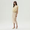 Ibiem See-Through H-Line Long Skirt Emp4Wsk050