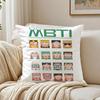 Concept Interesting Mbti Cushion Cover Linen Pillowcase Soft For Sofa Bed Home Room Decor