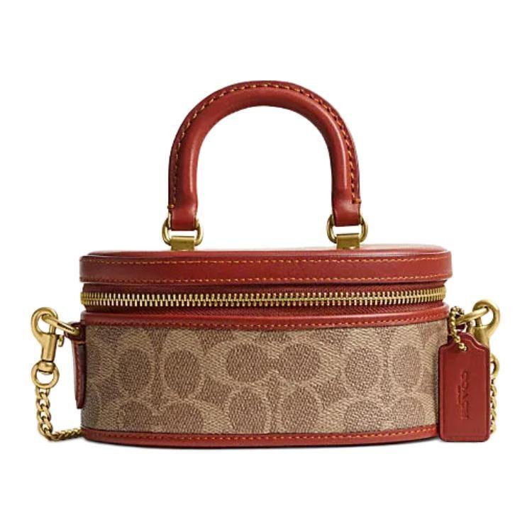 COACH Trail Cow Leather With Artificial