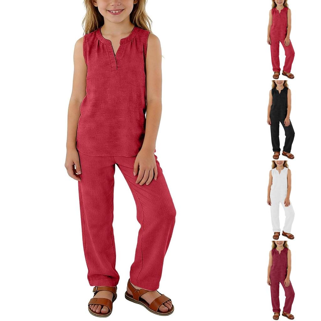 Lässiges und bequemes zweiteiliges Set für Jungen und Mädchen