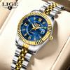 Women Diamond Watches Top Brand Luxury Women's Bracelet Watch Simple Round Waterproof Luminous Quartz Wristwatch