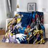 Cartoon Digimon Adventure Monster Soft Plush Blanket,Flannel Blanket Throw Blanket for Living Room Bedroom Bed Sofa Cover Child