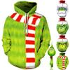 Rascal Monster Green The Mens Hoodie Jacket Shirts Sweater Custume Xmas