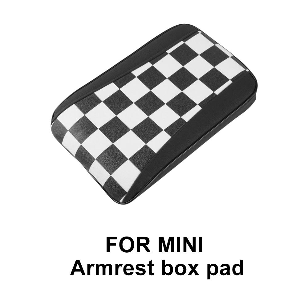 Leder Für Mini F54 F55 F56 F60 R55 R56 R60 Auto Handauflage Polster Mittlere Armlehne Aufbewahrungsbox Abdeckung Schutzmatte Zubehör