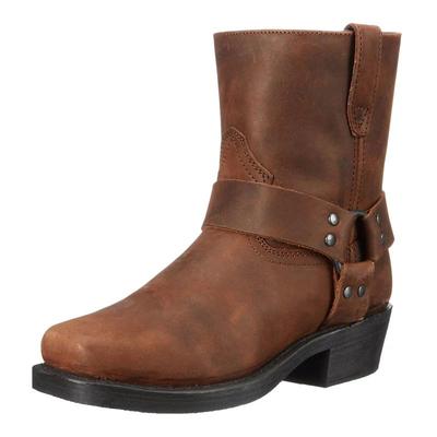 2025 New Outdoors Men Western Boots Vintage Cowboy Boots Male Lightweight Comfort Knight Boots Autumn Winter Shoes Large Size 48