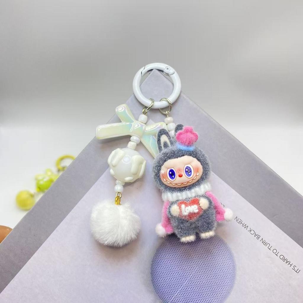 New Plush Cloak Pendant Bag Cute Cartoon Doll Pendant Keychain Gift