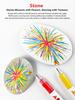 12 Colors Acrylic Paint Pens Markers Brush Tip Paint Markers For Rock Painting Wood Canvas Stone,Christmas Gift DIY Crafts