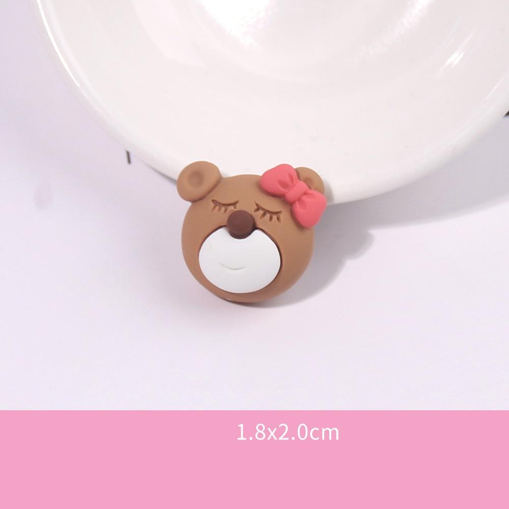 10Pcs Frosted Resin Accessories Simulate Cartoon Cream Glue Rainbow Cloud Phone Case Accessories Popular Diy Trinkets Luck Bag