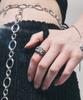 Sentiments No.323 [Black] Geometry Star Ring