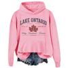 Unisex Hoodie with Letter Print and Pocket for Casual Athletic Wear
