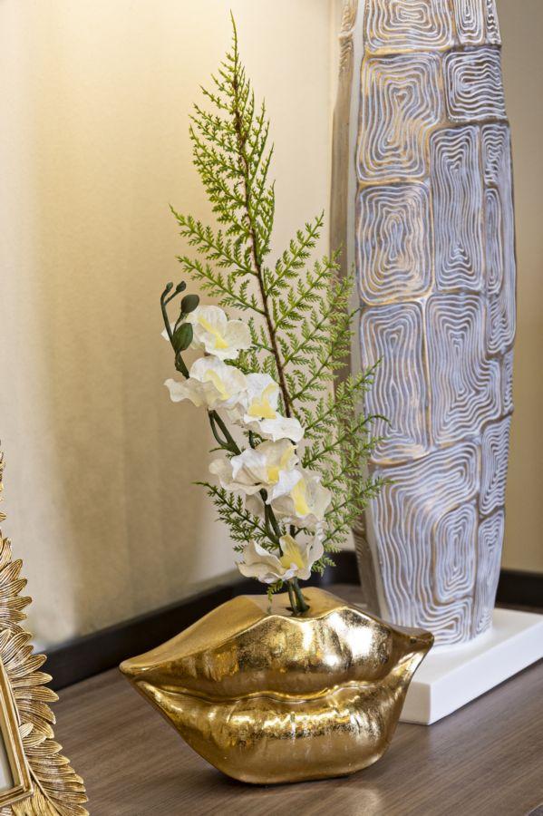 Vase Mouth Lip Cm 23X8X12