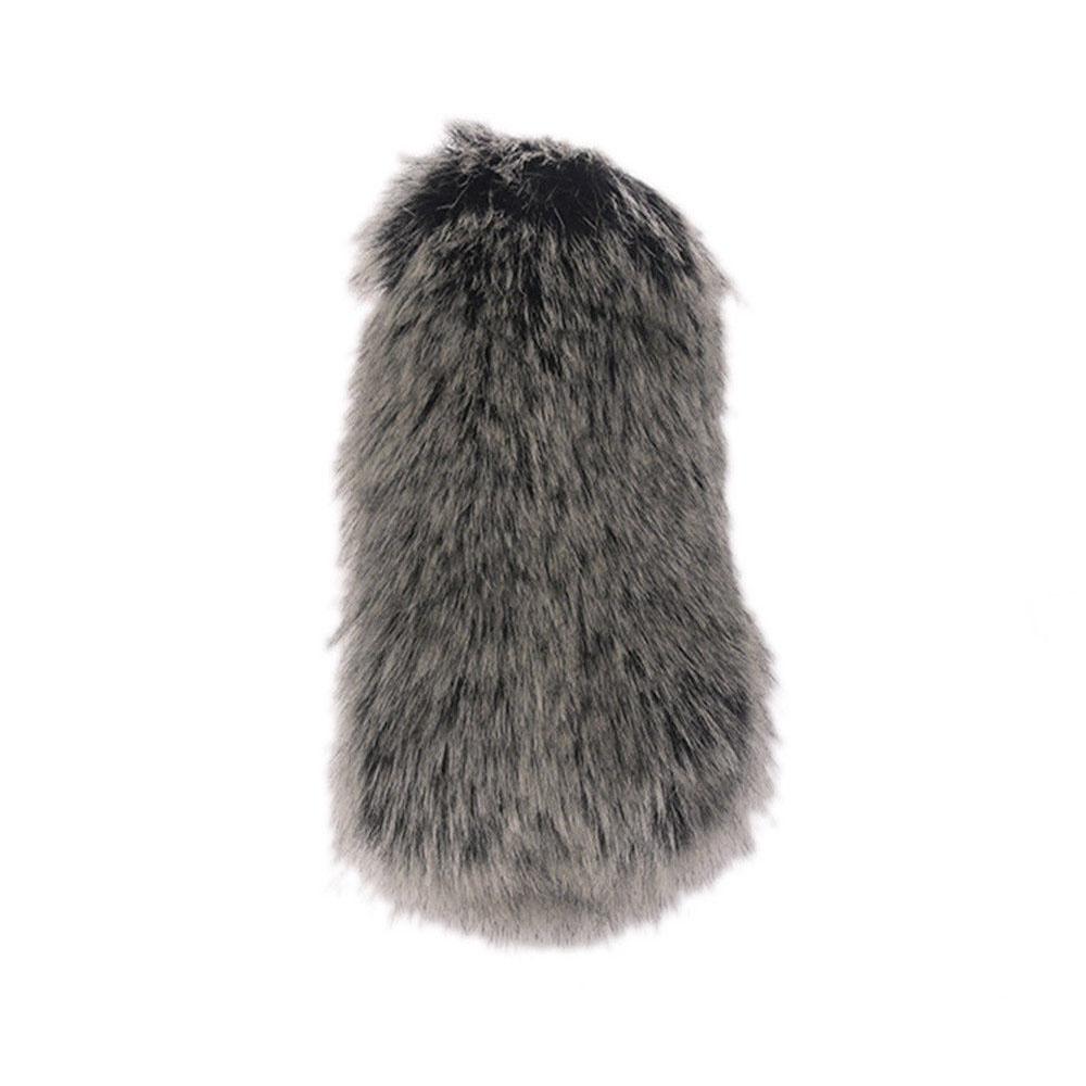 Microphone Furry Windscreen Mic Windshield for RODE VideoMic for Takstar SGC-598 Mic Minimise Wind Noise
