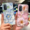 For Huawei Nova 9 SE Case Nova9 Pro Luxury Flowers Painted Cover Soft Slim Phone Case For Huawei Nova 9 Pro Nova9 SE Fundas Bags