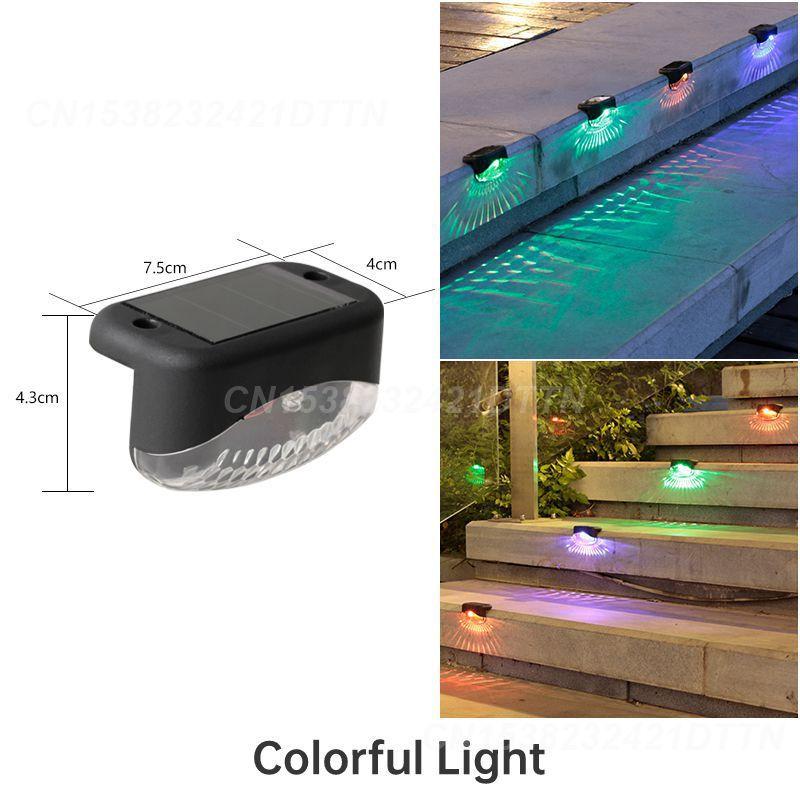 

Stair Light Decor Lighting Stairs Lighting Creative Wholesale Outdoor Solar Wall Lights Night Light Solar Lights Waterproof 2024 Black