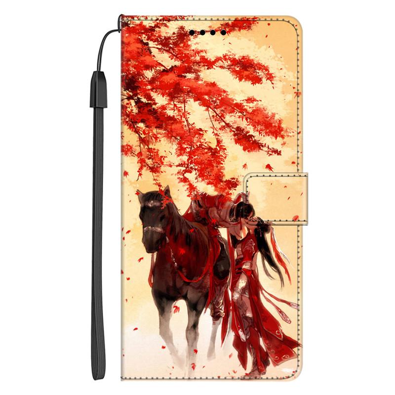 Lovely Book Case for Huawei Honor X6B / X7B / X8B Cover Flip Wallet Bags for Honor X8B Case Leather Cartoon Card Magnetic