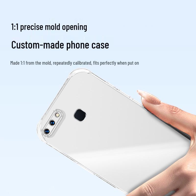 Vivox20 Transparent Airbag TPU Phone Case - Drop-Proof, High-End Feel
