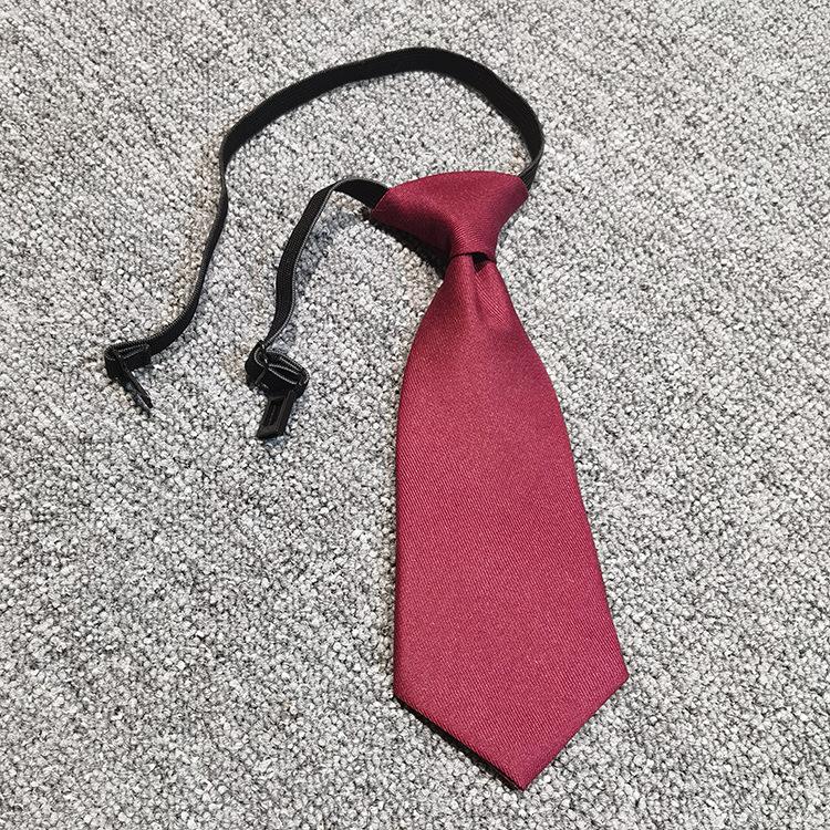 Παιδική Γραβάτα Νηπιαγωγείου Μαθητική Μονόχρωμη Τεμπέλικη Χωρίς Χτύπημα Ins Κορίτσια Σούπερ Κοντή Μίνι Μπλούζα Αξεσουάρ Στολής