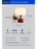 Modern Minimalist French Cream Pumpkin Wall Light for Bedroom or Corridor