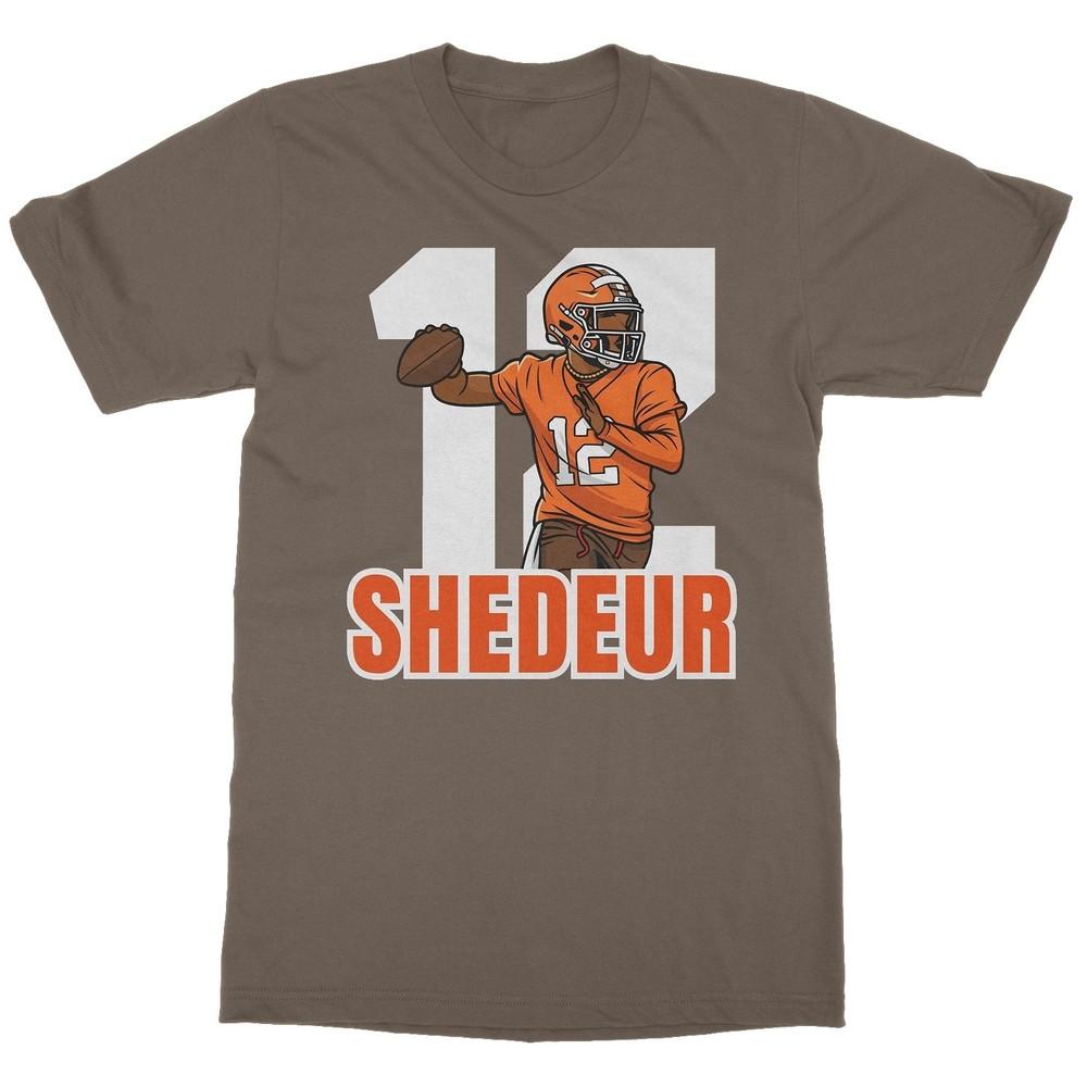 

Shedeur Sanders 12 Inspired QB Design - The Land Fans Unisex T-Shirt Unisex T-Shirt M