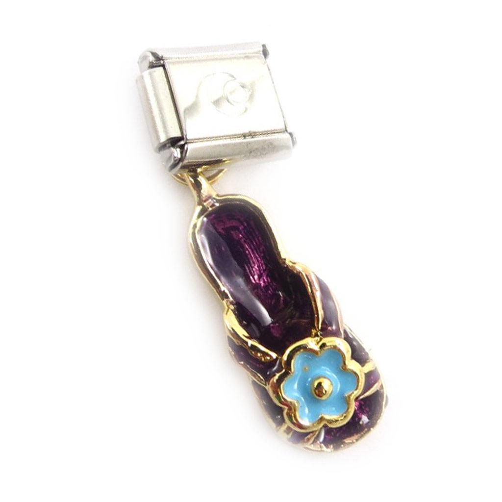 Les Trésors De Lily [C5981] - 'Tong' Violet Mesh