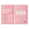 Set Maschere Viso Idratanti al Bio-Collagene 4 Pezzi Maschera Idrogel Idratante Profonda Maschera da Notte Affinante per i Pori Cura della Pelle