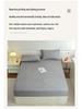 Waterproof Quilted Fitted Sheet: Machine Washable Incontinence Mattress Protector & Topper for US Standard Beds