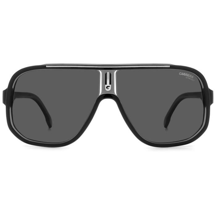 Lunettes De Soleil Carrera CARRERA 1058/S 63/11/135 BLACK GREY/GREY Injecté/propionate Homme CARRERA 1058/S