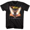 ZZ Top Eliminator Vintage Album Cover Art Herren T-Shirt Rockband Konzert Merch