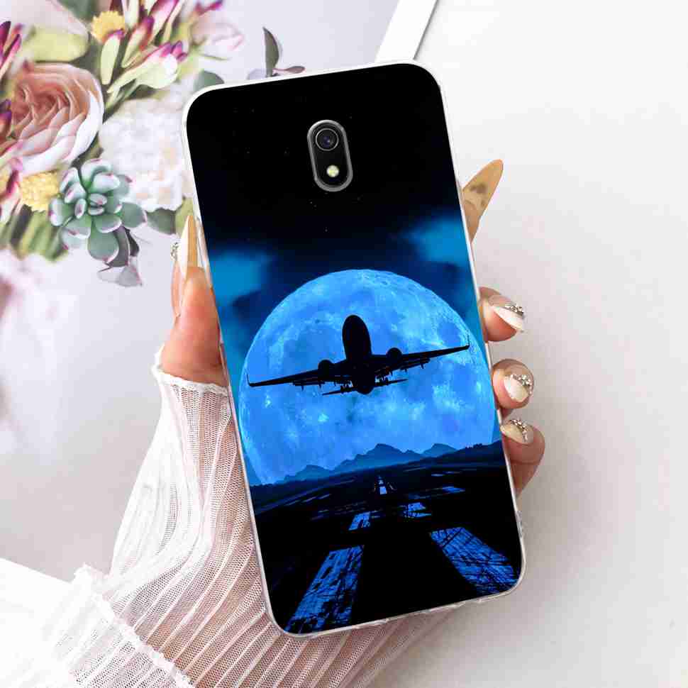 For Xiaomi Redmi 8A Casing 6.22" Cute Cat Painted Cover Soft Silicone Phone Case For Xiaomi Redmi8A Redmi 8A Back Cover Capa