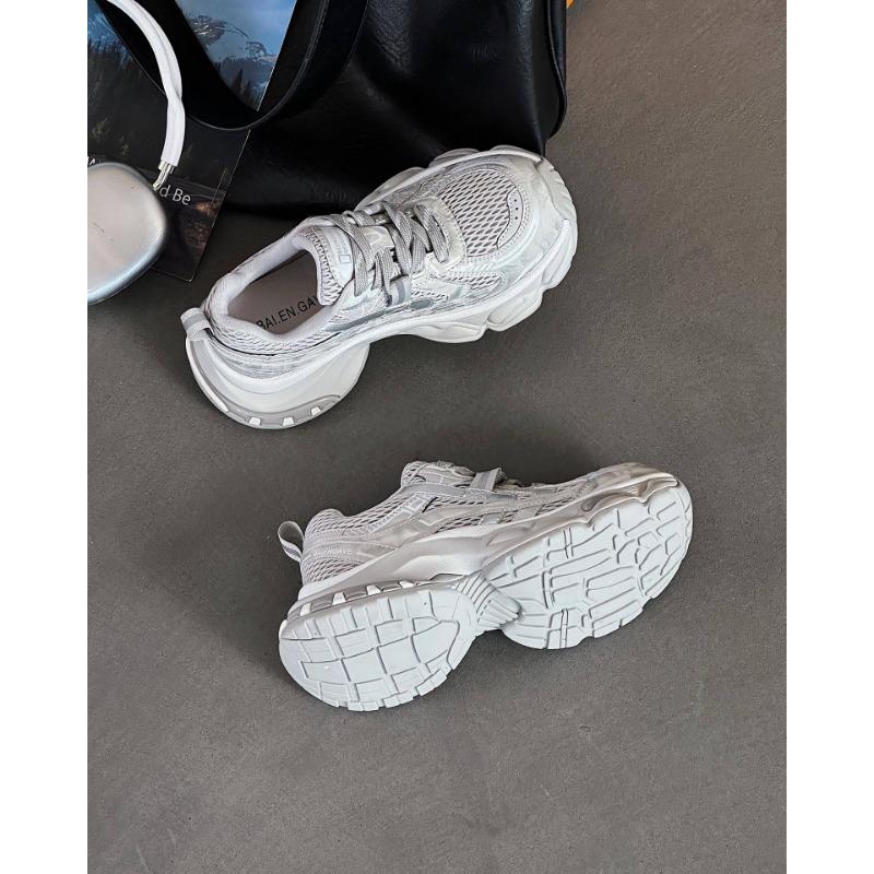 Autumn new dad shoes women's platform heightening versatile casual shoes breathable shoes children's running sports shoes