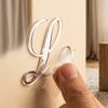 Acrylic Letter Wall Sticker 44.49x5.51in English Letter English Letter Decor Self-Adhesive Silver Gold Home Wall Sticker