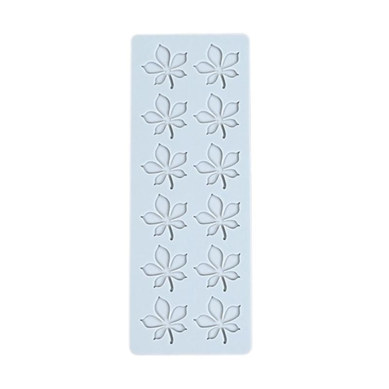 Silicone Chocolate Moulds Leaf Series Fondants Cake Molds Silicone Bakewares Sugar Lace Mats Baking Accessaries