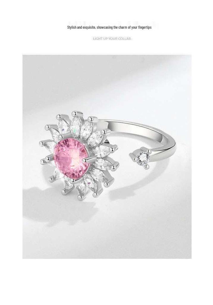 8-Piece Unisex Rotating Anxiety Ring Set - Stress-Relief Jewelry