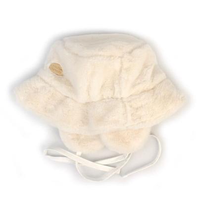 Universal Chemistry Sweet Fur Ivory Earflap Bucket Hat