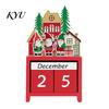 Christmas Gift for Kids Countdown Blocks, Desktop Advent Calendar with Movable Durable Wooden Holiday Days Until Xmas Ornament Home Office Decor Party
