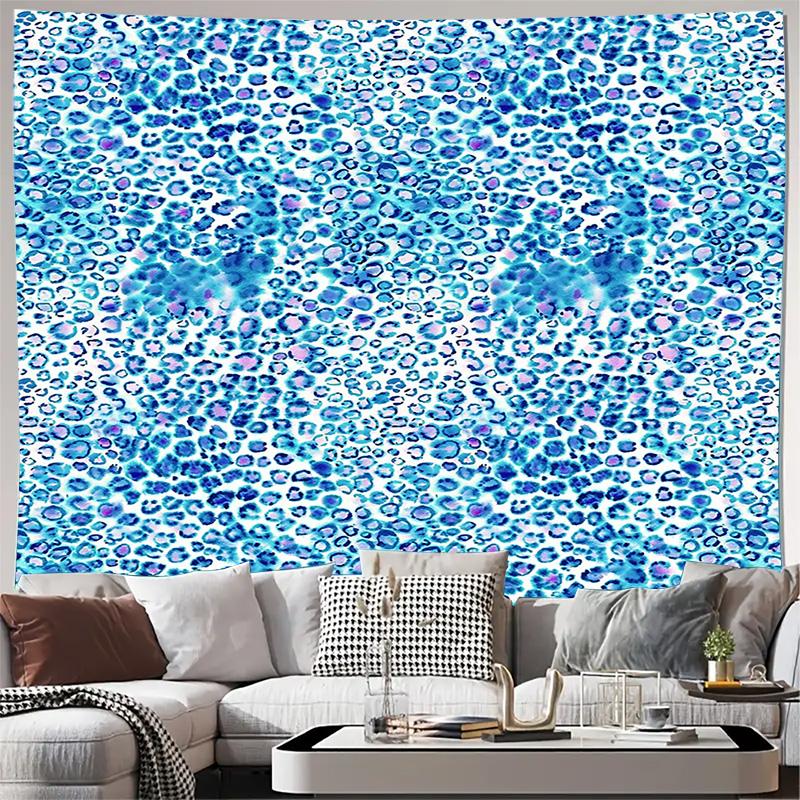 Boho Wall Tapestry Aesthetic Room Decor Ocean Wave Pattern Beach Home Decor Dorm Wall Hanging Twin Size Tapestry 74x94cm(29x37in)