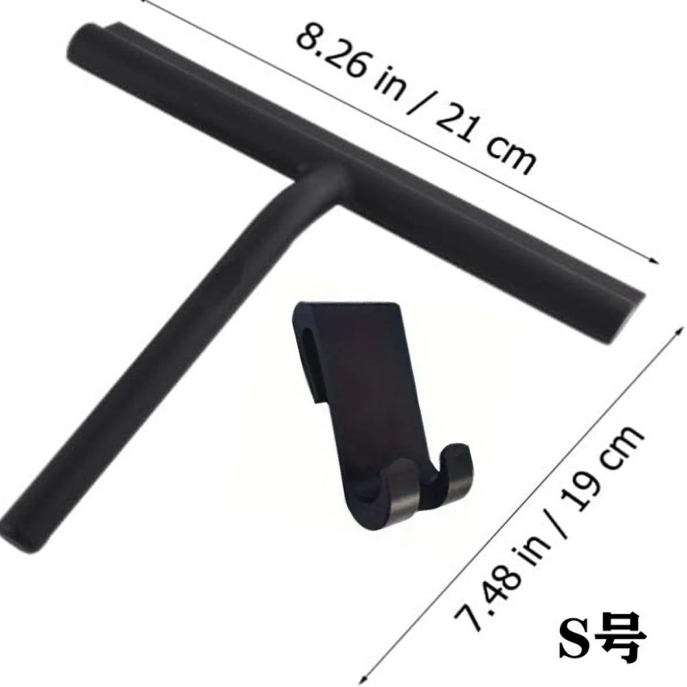 Shower Squeegee Window Glass Wiper Silicone Scraper Cleaner Brush Long Handle Bathroom Mirror Wiper Scraper Cleaning Accessories